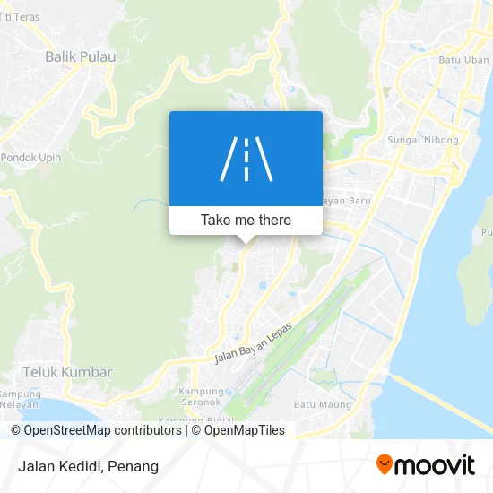 Jalan Kedidi map