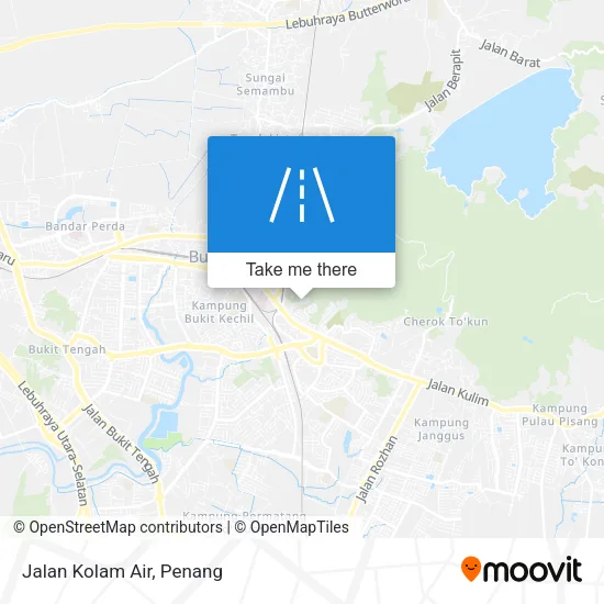 Jalan Kolam Air map