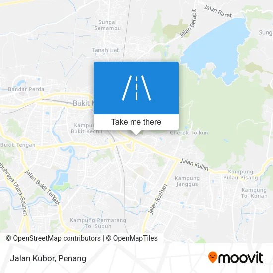 Jalan Kubor map