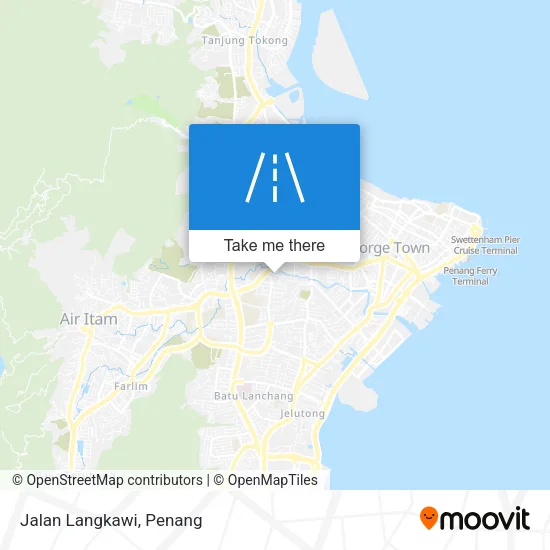 Jalan Langkawi map