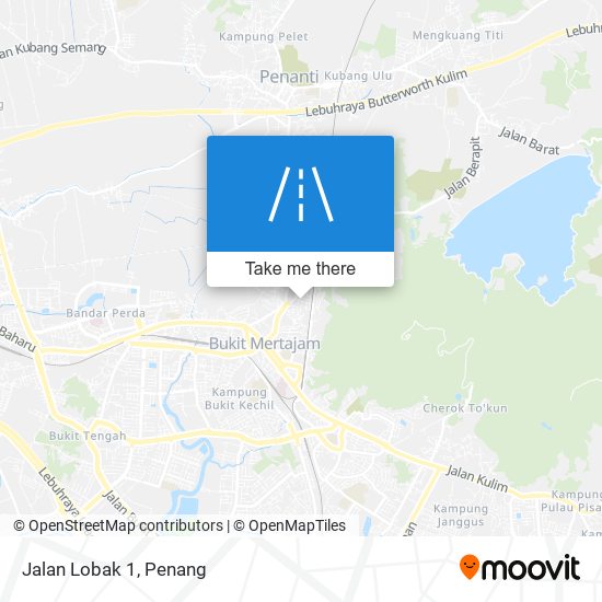 Jalan Lobak 1 map