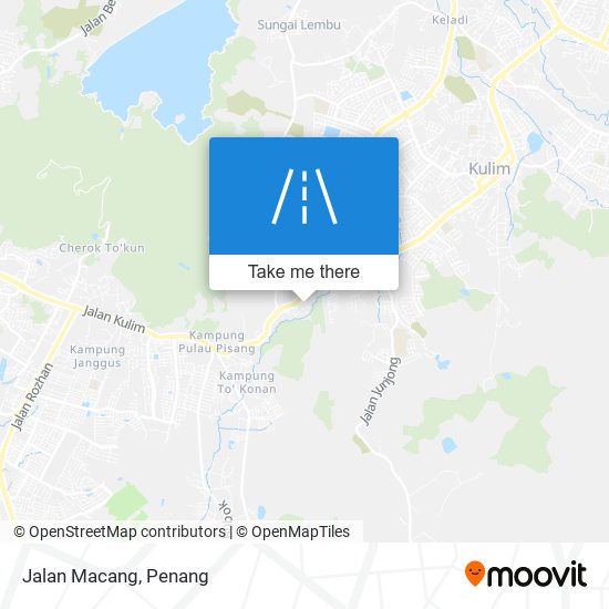Peta Jalan Macang