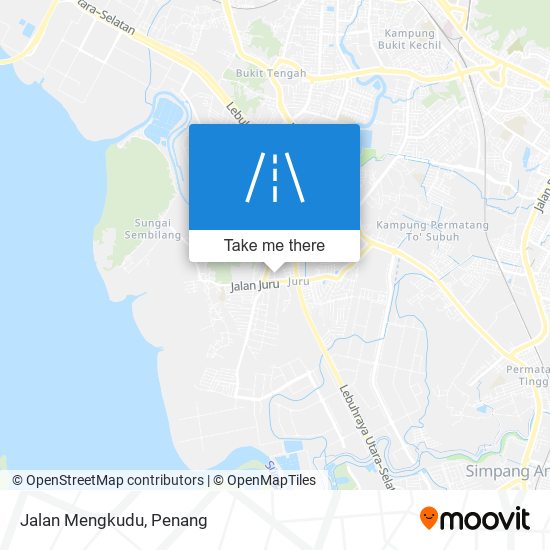 Peta Jalan Mengkudu