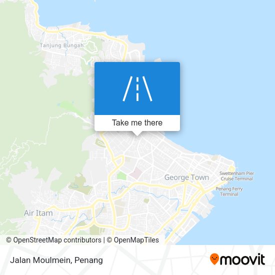 Jalan Moulmein map