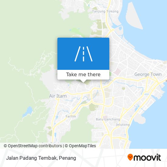 Jalan Padang Tembak map