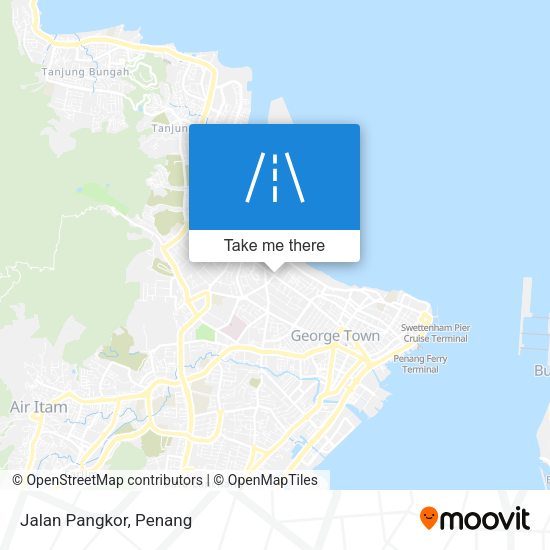 Jalan Pangkor map