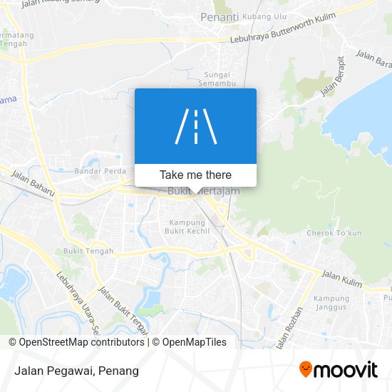 Peta Jalan Pegawai