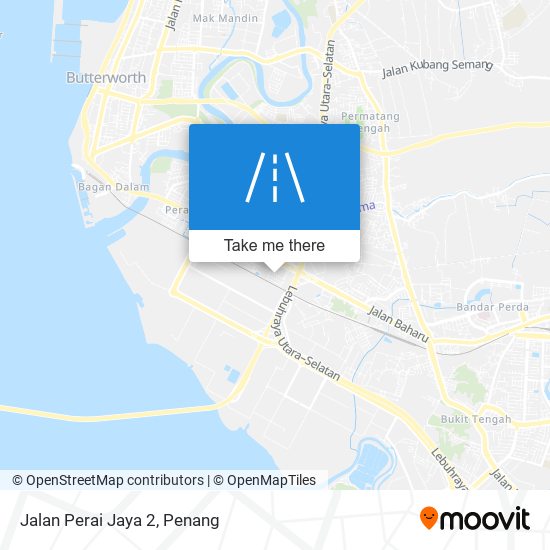 Jalan Perai Jaya 2 map