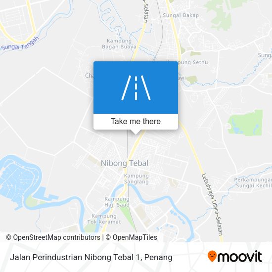 Jalan Perindustrian Nibong Tebal 1 map