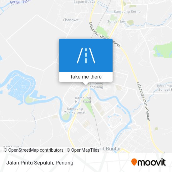 Peta Jalan Pintu Sepuluh