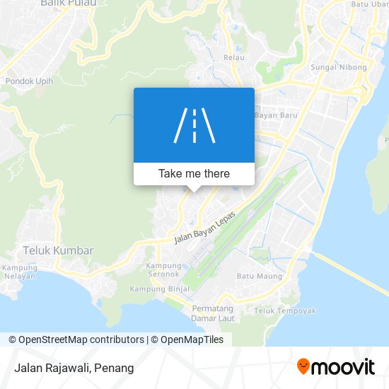 Jalan Rajawali map