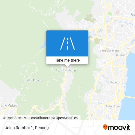 Jalan Rambai 1 map