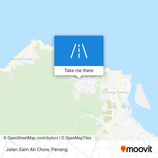 Jalan Sam Ah Chow map