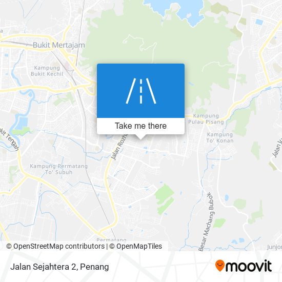 Jalan Sejahtera 2 map