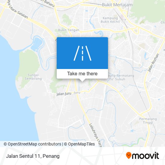 Jalan Sentul 11 map