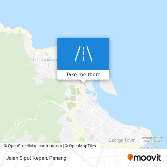 Jalan Siput Kepah map