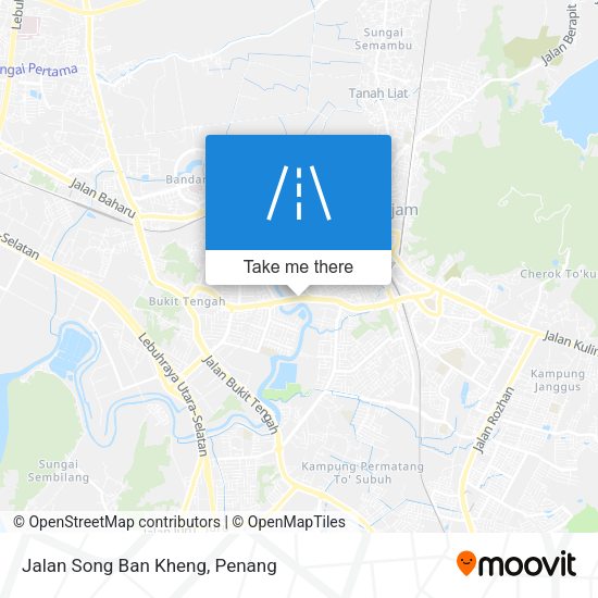 Peta Jalan Song Ban Kheng