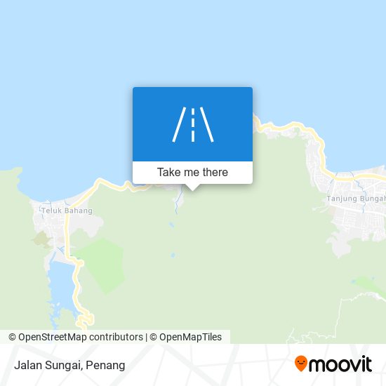 Jalan Sungai map