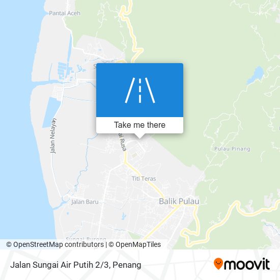 Jalan Sungai Air Putih 2/3 map