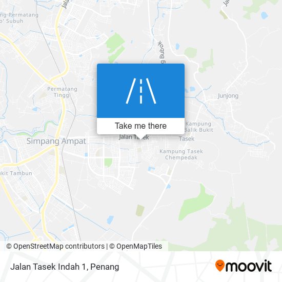 Jalan Tasek Indah 1 map