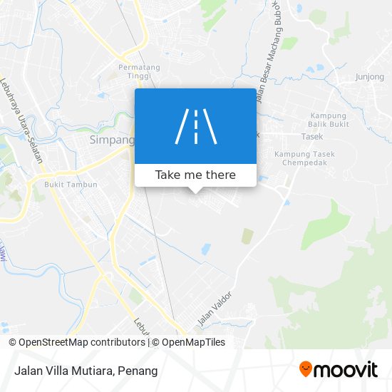 Jalan Villa Mutiara map