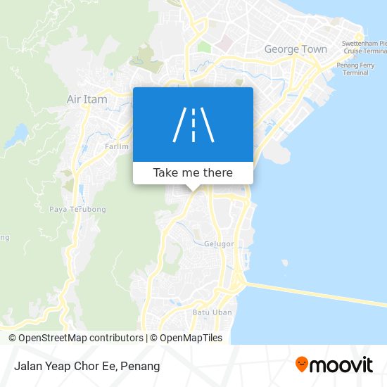 Jalan Yeap Chor Ee map