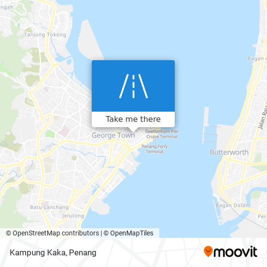 Kampung Kaka map