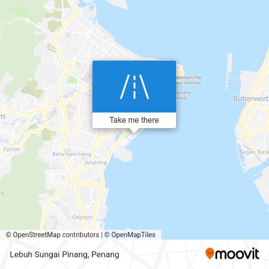 Peta Lebuh Sungai Pinang