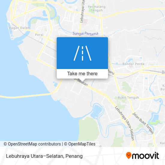 Lebuhraya Utara–Selatan map