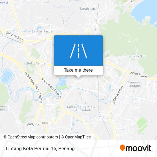 Lintang Kota Permai 15 map