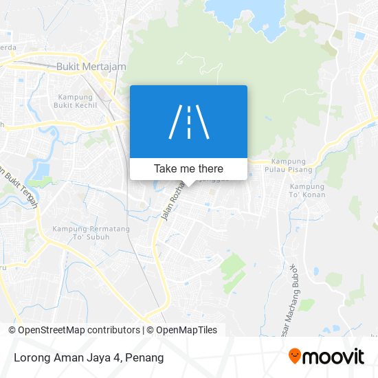 Lorong Aman Jaya 4 map