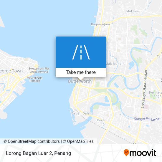 Peta Lorong Bagan Luar 2