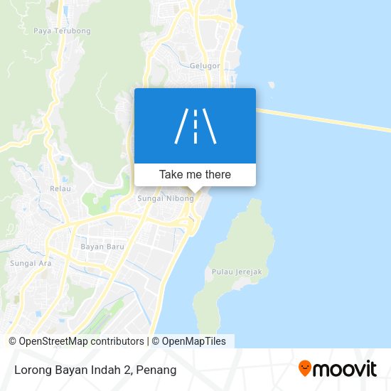 Peta Lorong Bayan Indah 2