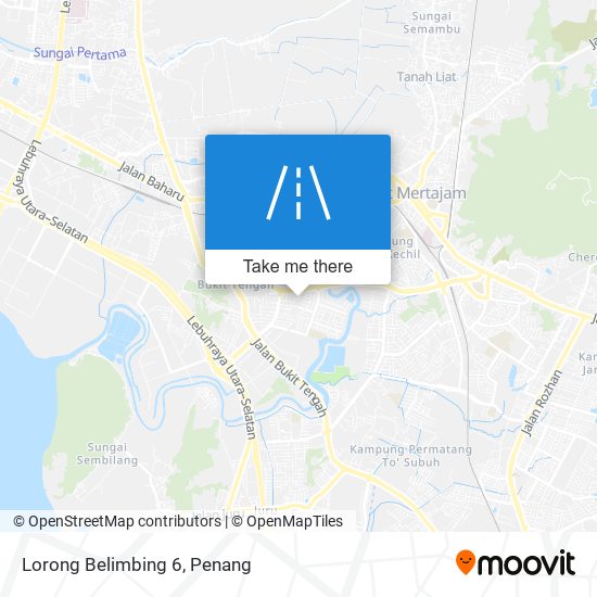 Lorong Belimbing 6 map