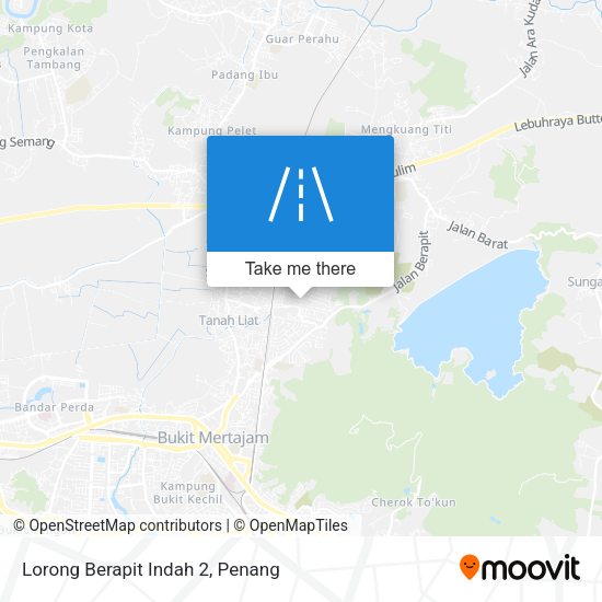 Lorong Berapit Indah 2 map