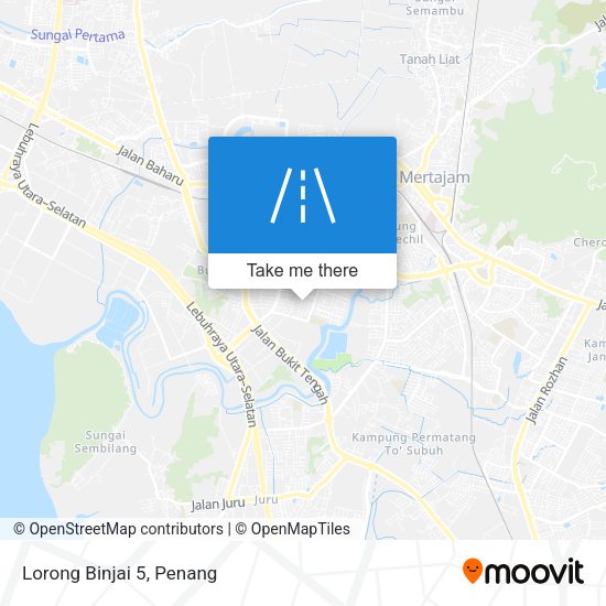 Lorong Binjai 5 map