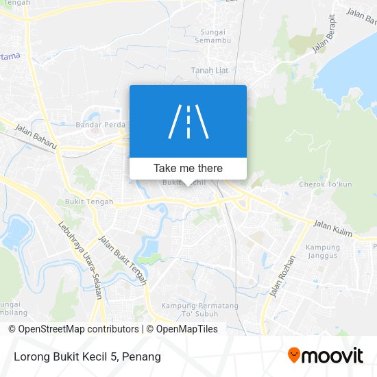 Lorong Bukit Kecil 5 map