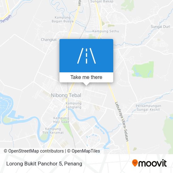 Lorong Bukit Panchor 5 map