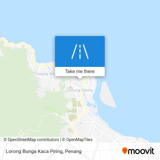 Peta Lorong Bunga Kaca Piring