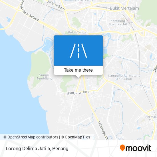 Lorong Delima Jati 5 map