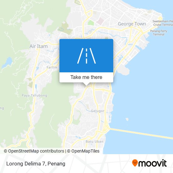 Lorong Delima 7 map