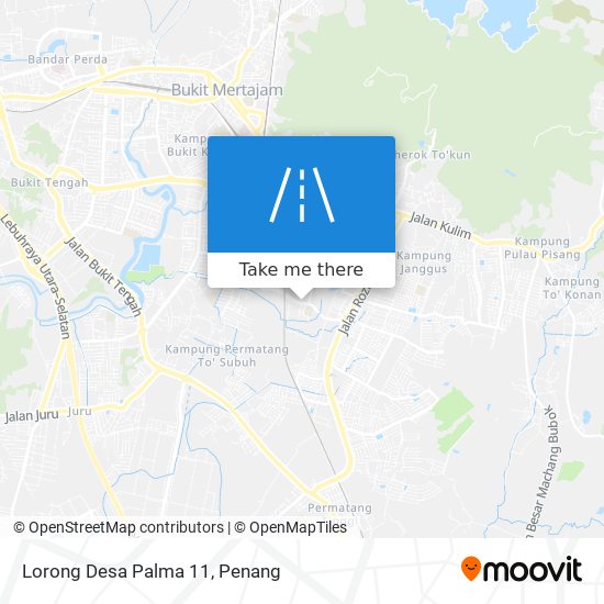 Lorong Desa Palma 11 map