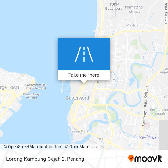 Lorong Kampung Gajah 2 map