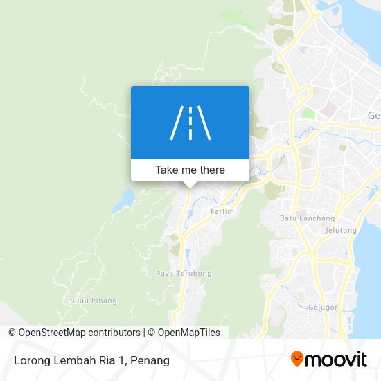 Lorong Lembah Ria 1 map