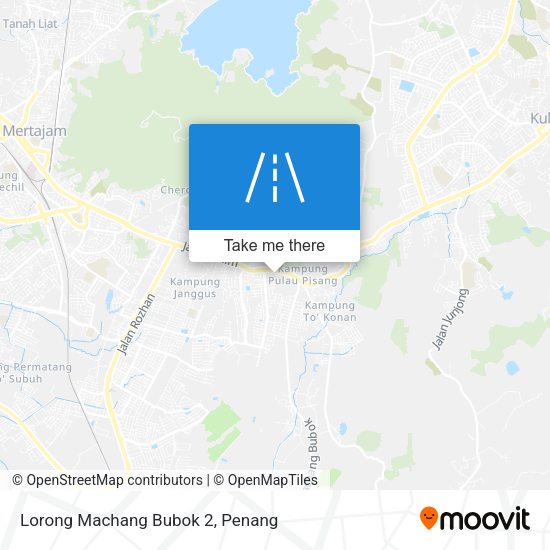 Peta Lorong Machang Bubok 2