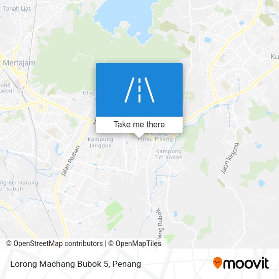 Lorong Machang Bubok 5 map