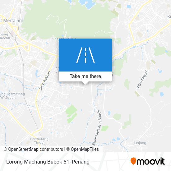 Lorong Machang Bubok 51 map