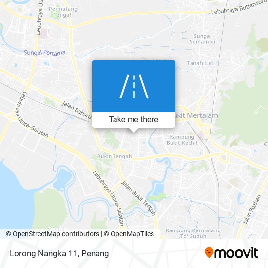 Lorong Nangka 11 map