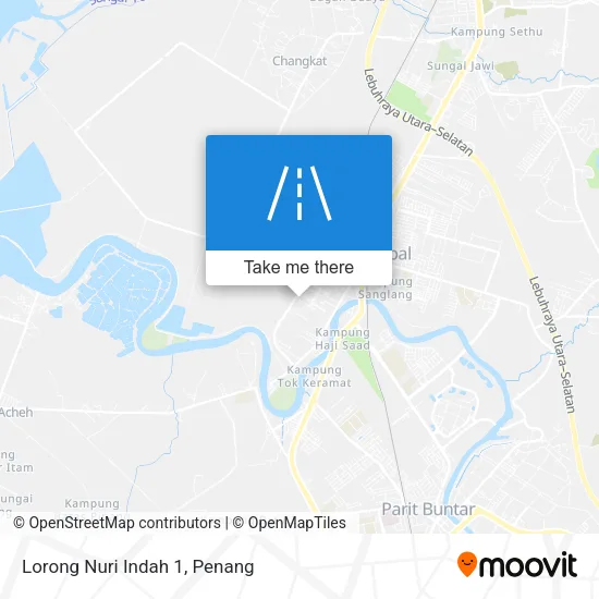 Lorong Nuri Indah 1 map