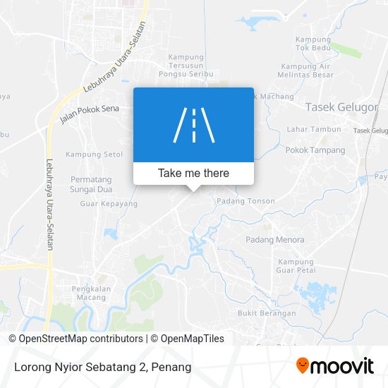 Peta Lorong Nyior Sebatang 2